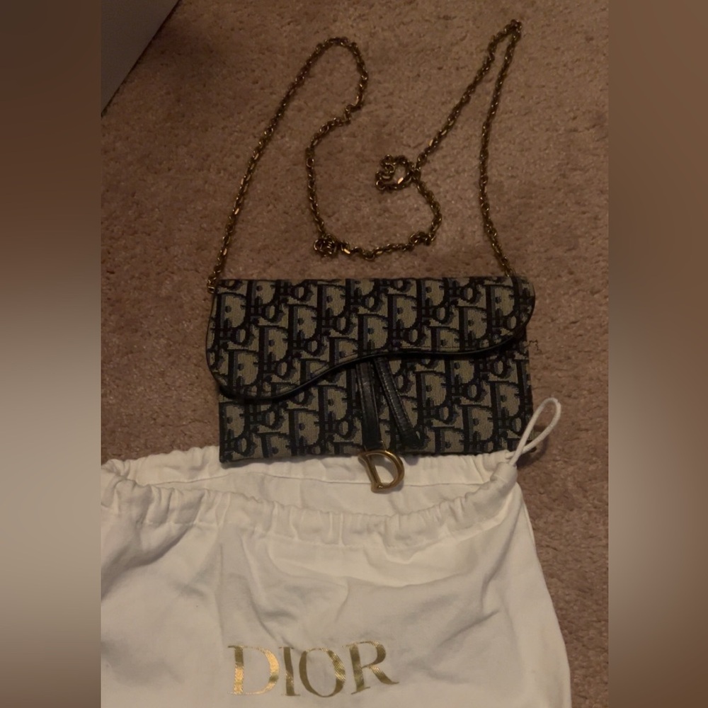 Dior small saddle pouch